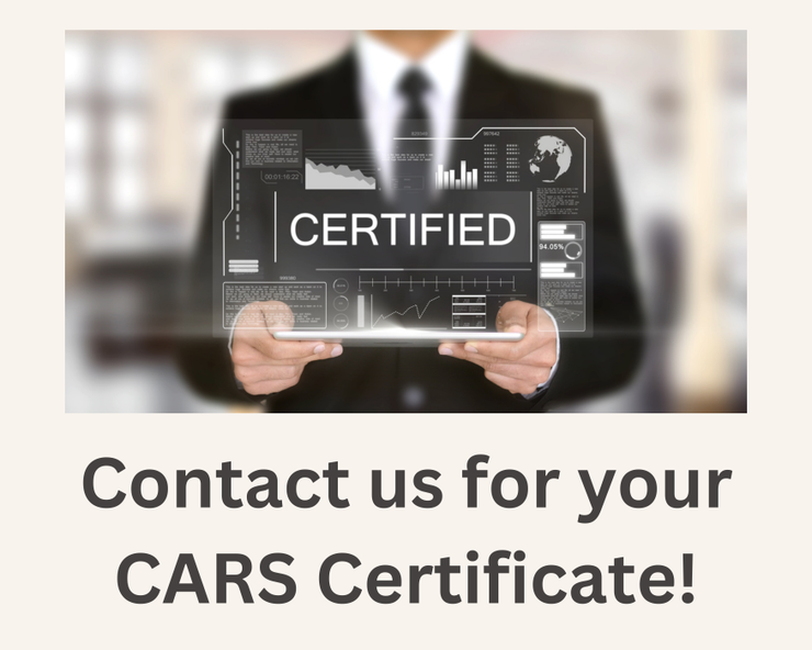 CARS Certificate